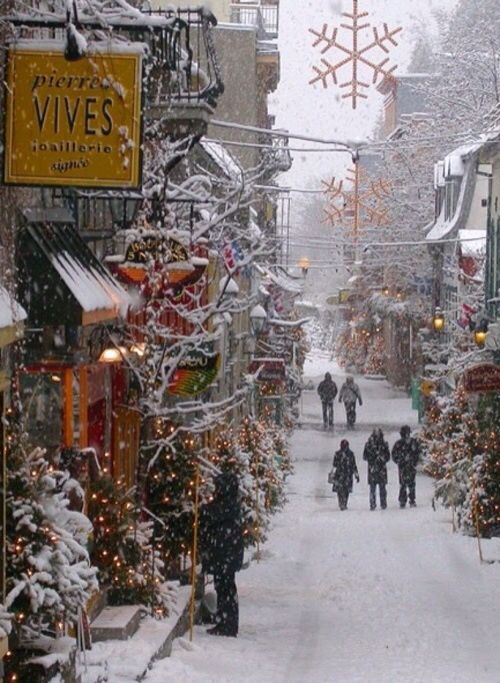 christmas town..IF THIS IS A REAL PLACE...I WANT TO GO THERE..ESPECIALLY IF THERE IS REAL SNOW!!!