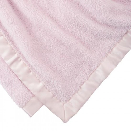 PERSONALIZED PINK CUDDLE ME BLANKET FROM LAND OF NOD