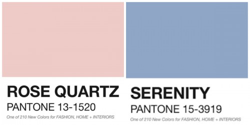 IS IT NOT KIND OF FUNNY THAT THE COLOR OF THE YEAR IS NAMED SERENITY...NOT EVEN JUST A LITTLE BIT???