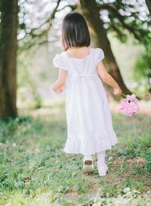 "LITTLE GIRL IN A WHITE DRESS" BY KELLY SAUER