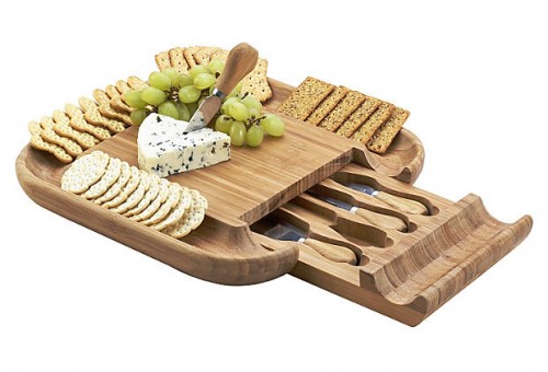 Malvern Cheese Board Set, Bamboo