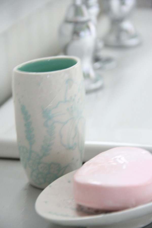 Cup and Soap Dish - Anthropologie