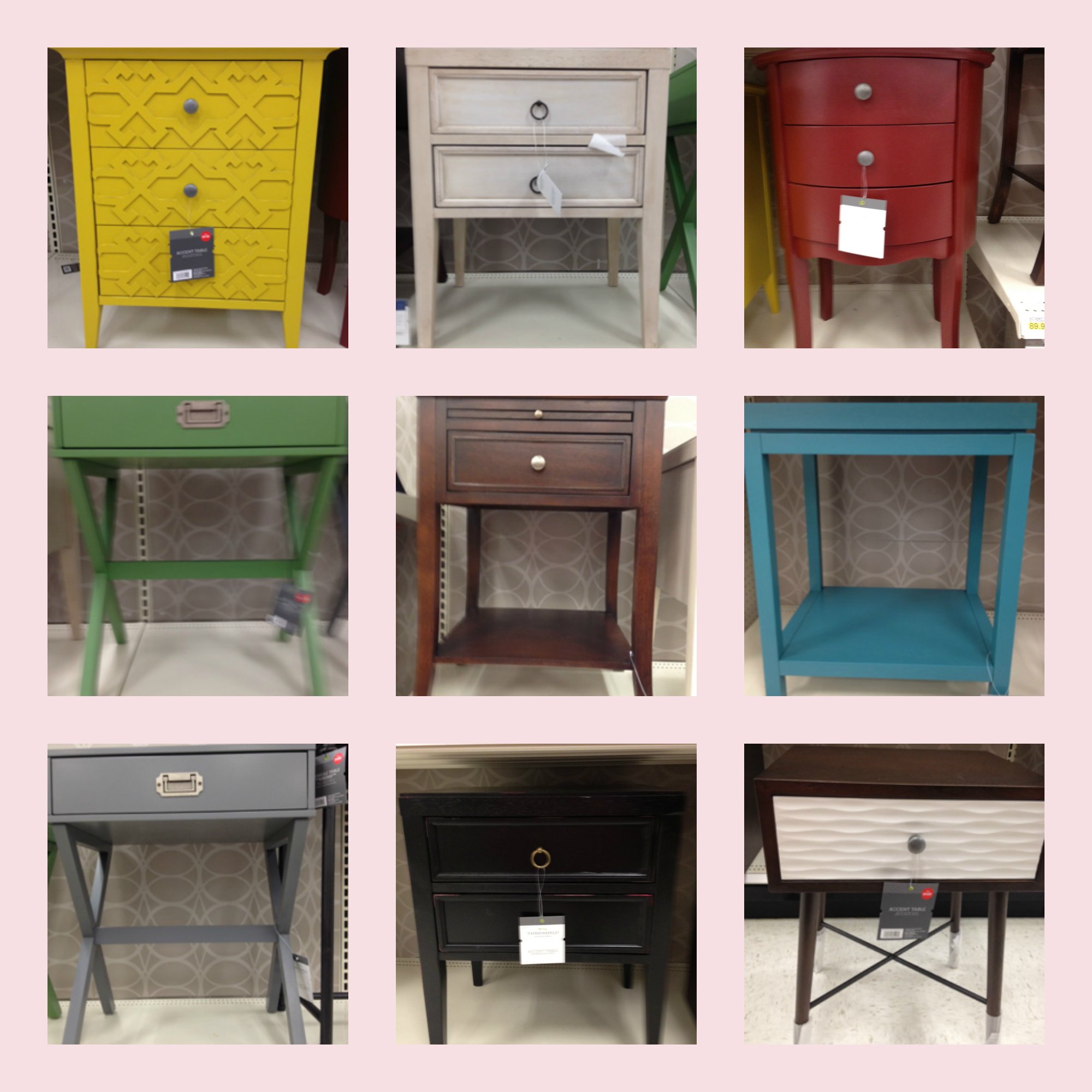 TARGET THRESHOLD ACCENT TABLES TAKE YOUR PICK! My Old Country House
