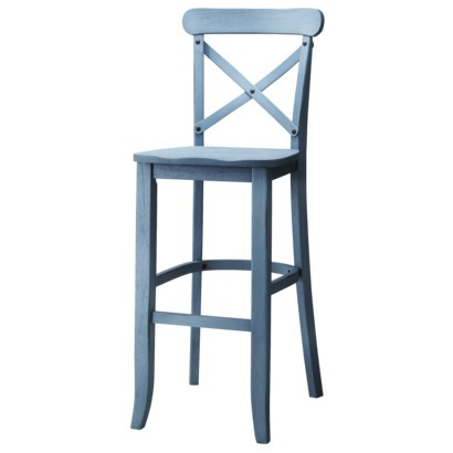 29" French Country X-Back Bar Stool