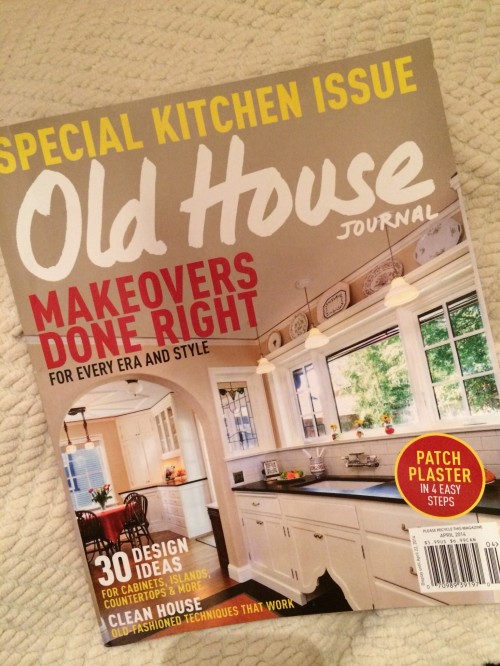 OLD HOUSE JOURNAL MAGAZINE!!! I AM ON PAGE 64!!!!
