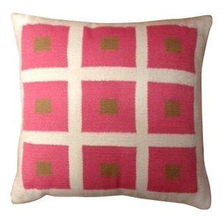 Jonathan Adler Pink Square Pillow