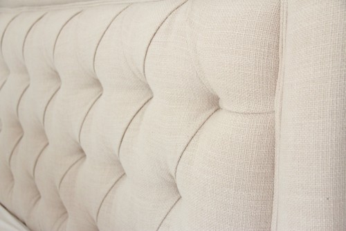 Giselle Tufted headboard from BALLARD DESIGNS in Trilby Basketview"natural"