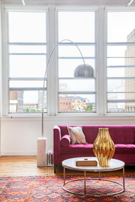 DESIGN SPONGE- ECLECTIC PHILADELPHIA LOFT - AN AMZING HOME...STARTING WITH THIS ROOM!!!