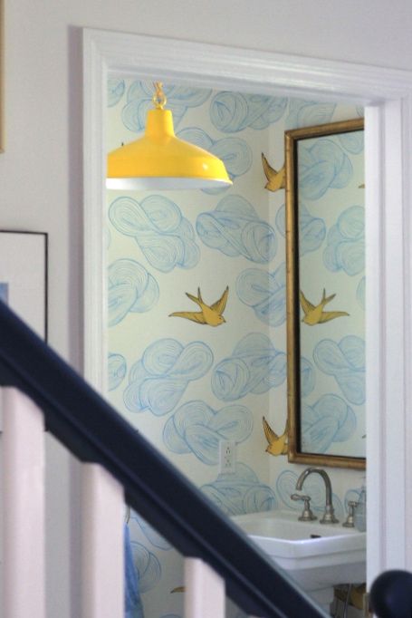 SUNSHINE IN A POWDER ROOM - STYLE BY EMILY HENDERSON