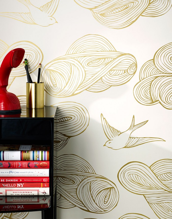 JULIA ROTHMAN DAYDREAM IN GOLD...THIS IS A CONTENDER FOR PHOEBE'S ROOM