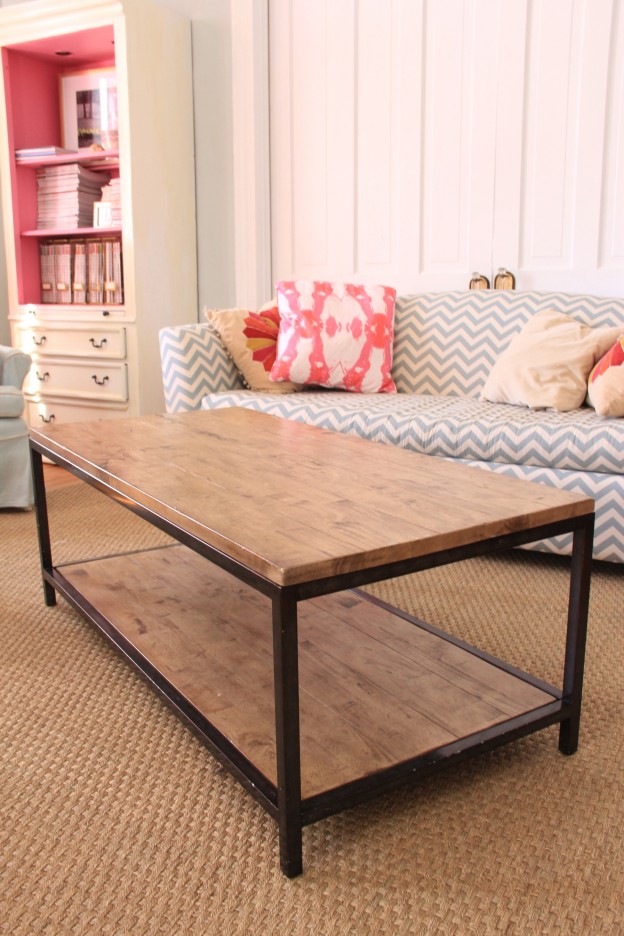 MONDAY MAKEOVER FAUX GOLD LEAF COFFEE TABLE My Old Country House