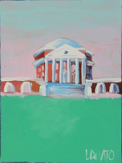 UVA ROTUNDA WAS BUILT IN 1822 AND COMPLETED IN 1826