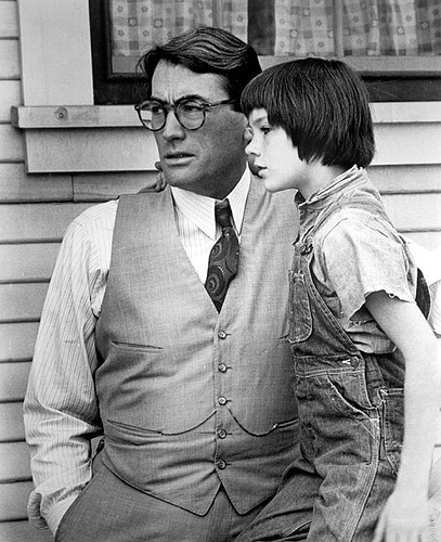 ATTICUS AND SCOUT - TO KILL A MOCKINGBIRD