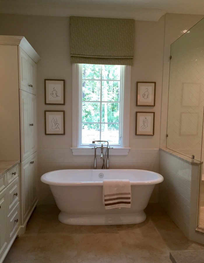 Traci Zeller master bathroom and soaking tub! 