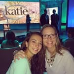 PHOEBE AND I AT THE KATIE COURIC SHOW