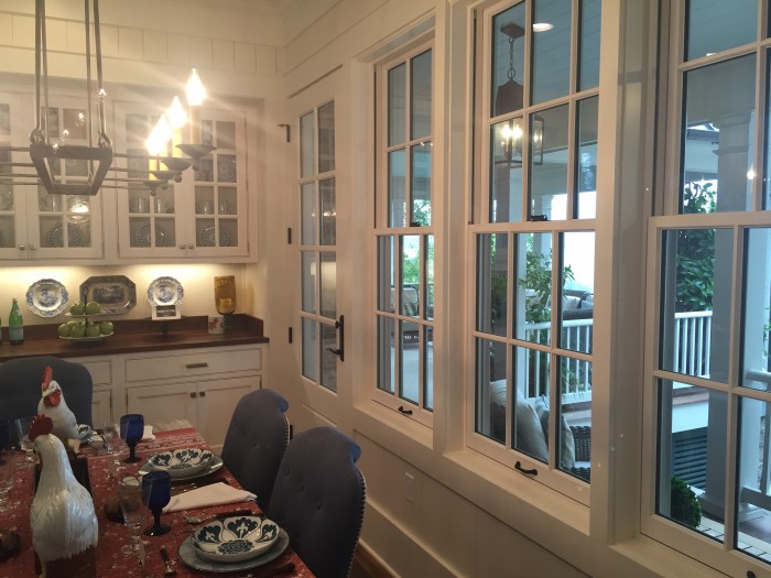 DINING ROOM - 2015 SOUTHERN LIVING IDEA HOUSE IN CHARLOTTESVILLE, VA. 