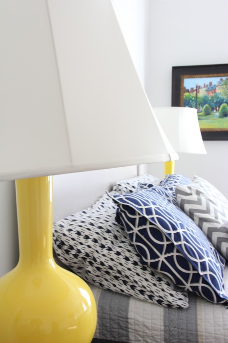 THESE AWESOME YELLOW LAMPS HAVE BEEN IN ALMOST EVERY ROOM IN THE HOUSE