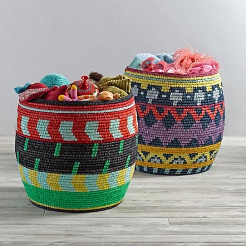 I WOULD HAVE LOVED THESE STORAGE BASKETS FROM LAND OF NOD!!!