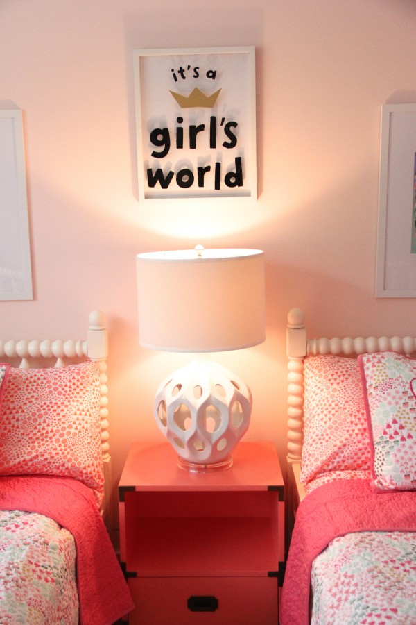 CORAL CAMPAIGN SIDE TABLE FROM LAND OF NOD. 