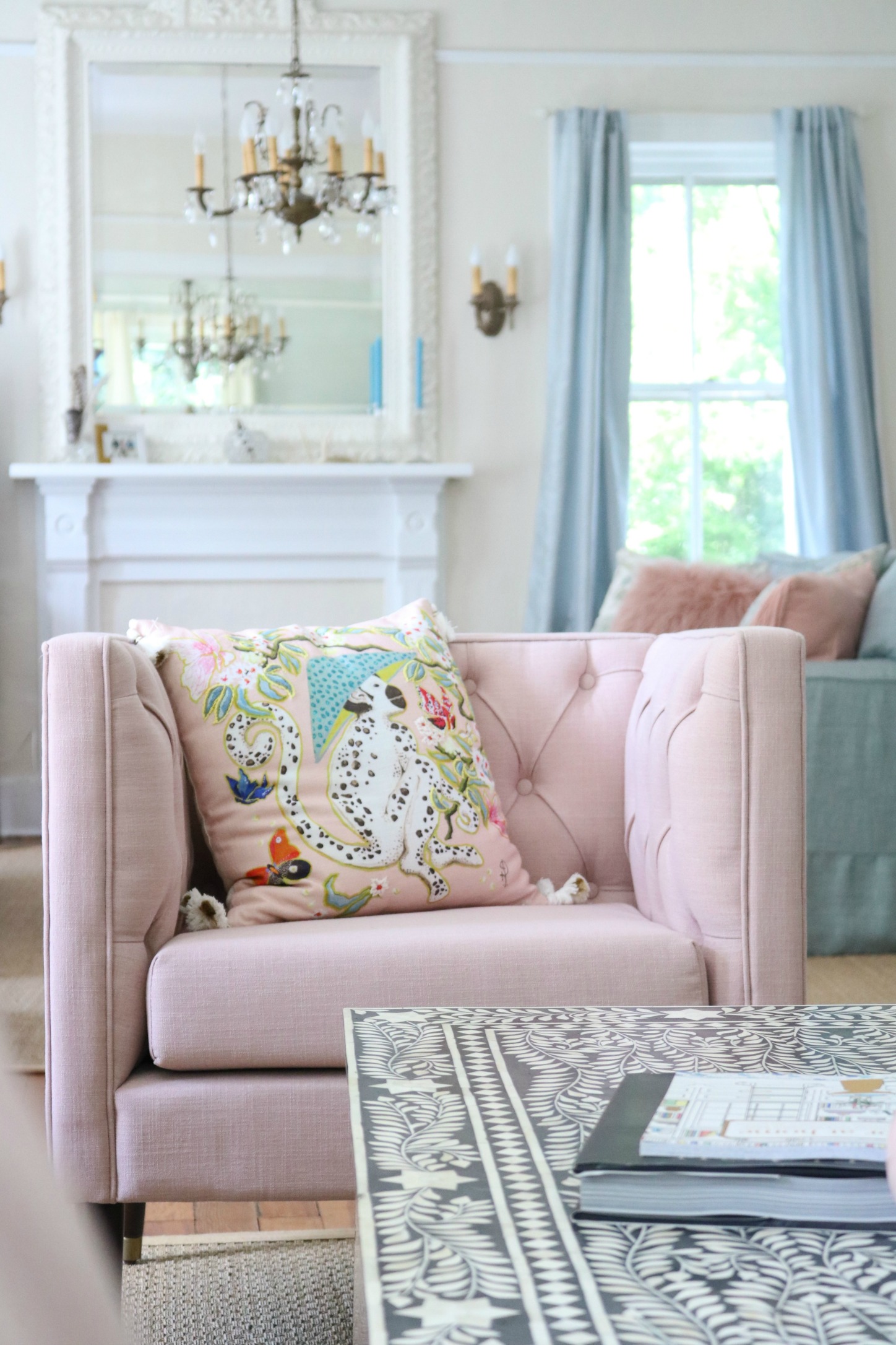 MY NEW PINK CHAIRS NATE BERKUS FOR TARGET My Old Country House