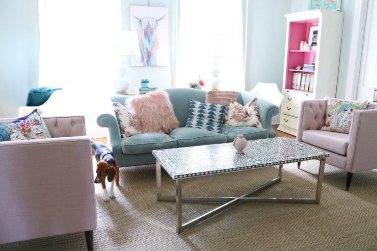 MY NEW PINK CHAIRS NATE BERKUS FOR TARGET My Old Country House