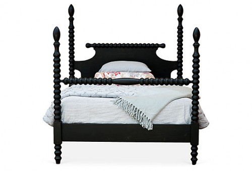 Gwendoline Spindle Bed, Black BRADSHAW KIRCHOFER